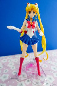 A closed-mouthed Sailor Moon!