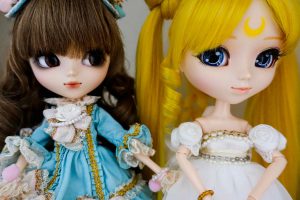 Marie and Princess Serenity